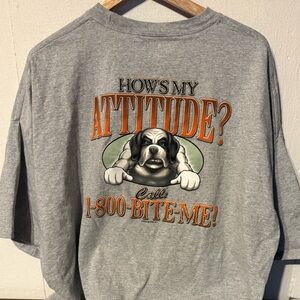 Vintage 2004 Big Dogs ‘Bite Me’ Tshirt Sz. 4X
